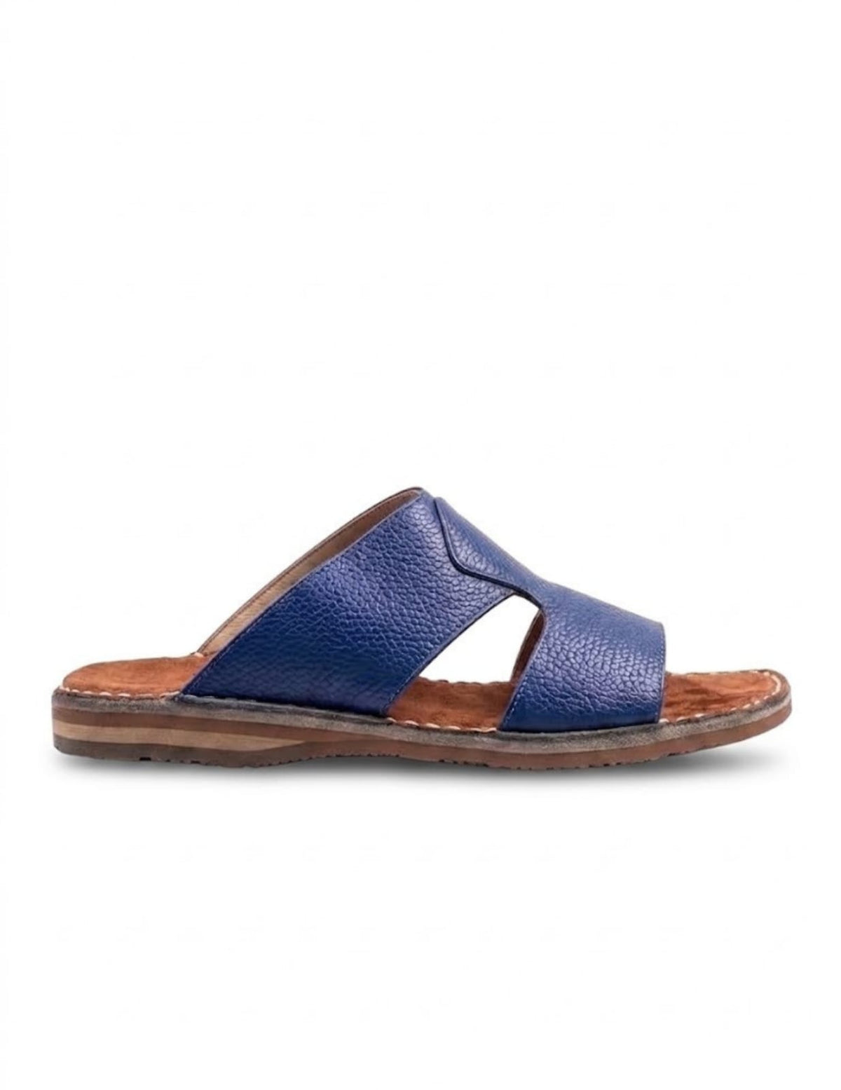 Classic Leather Arabic Sandals for Men – Blue