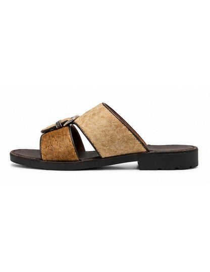 Classic Leather Arabic Sandals for Men