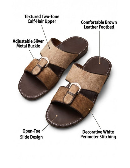 Classic Leather Arabic Sandals for Men